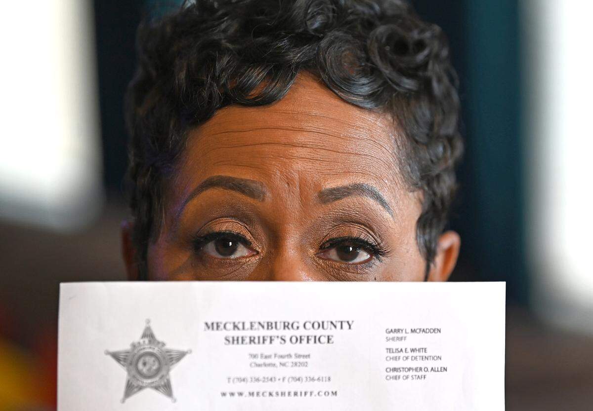Angelia Riggsbee said she was retaliated against and fired in November 2024. Riggsbee is a former employee of Sheriff Garry McFadden.