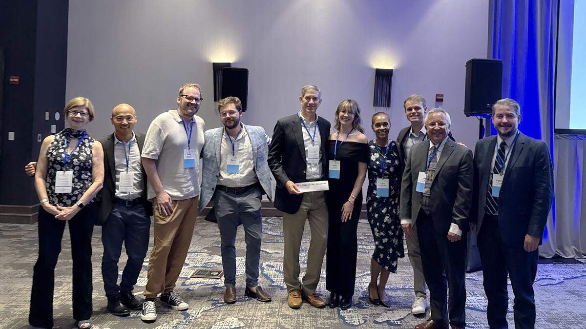 Members of The Charlotte Observer staff gathered on Thursday, Sept. 18, 2025, in Cary for the annual N.C. Press Association banquet.
