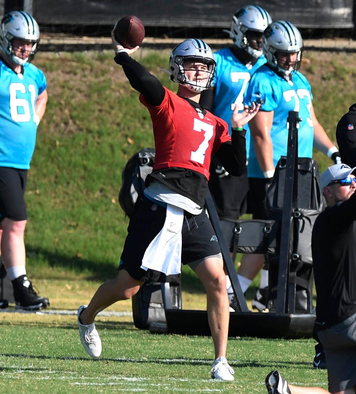 Kyle Allen started his college career at Texas A&M under offensive coordinator Jake Spavital. Allen transferred to Houston after two seasons.