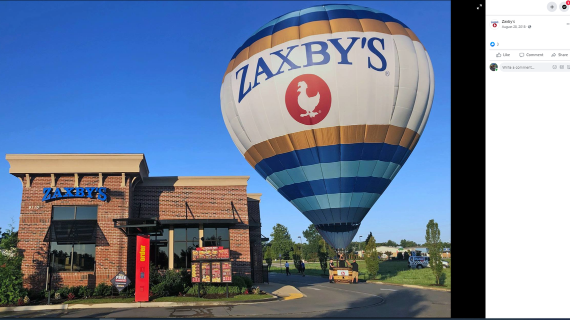 A Zaxby’s drive-thru customer in North Carolina ended up in jail Sunday, after allegedly engaging in “ethnic intimidation” of a juvenile employee, cops say.