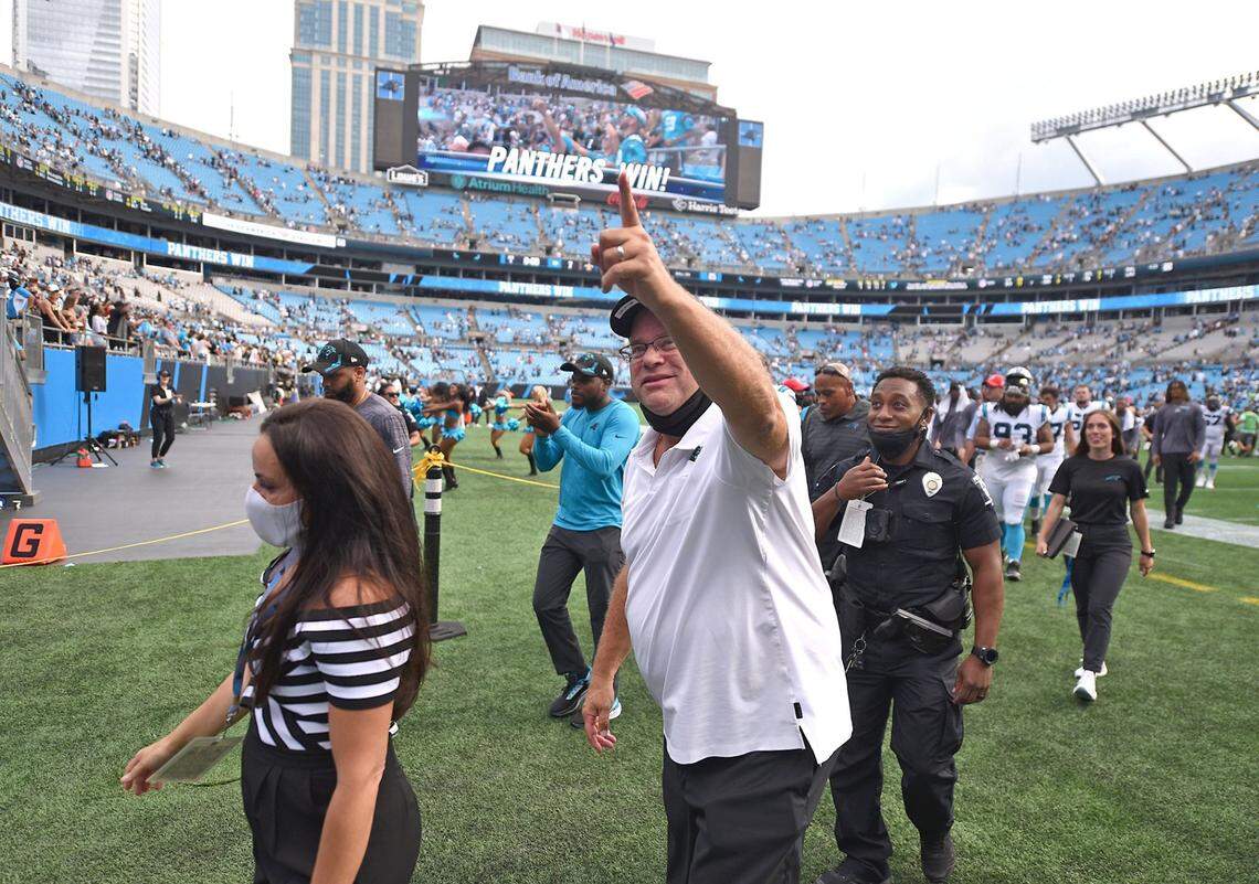 Carolina Panthers team owner David Tepper is facing the close of another disappointing panthers season, as well as the first year of play for Charlotte FC.