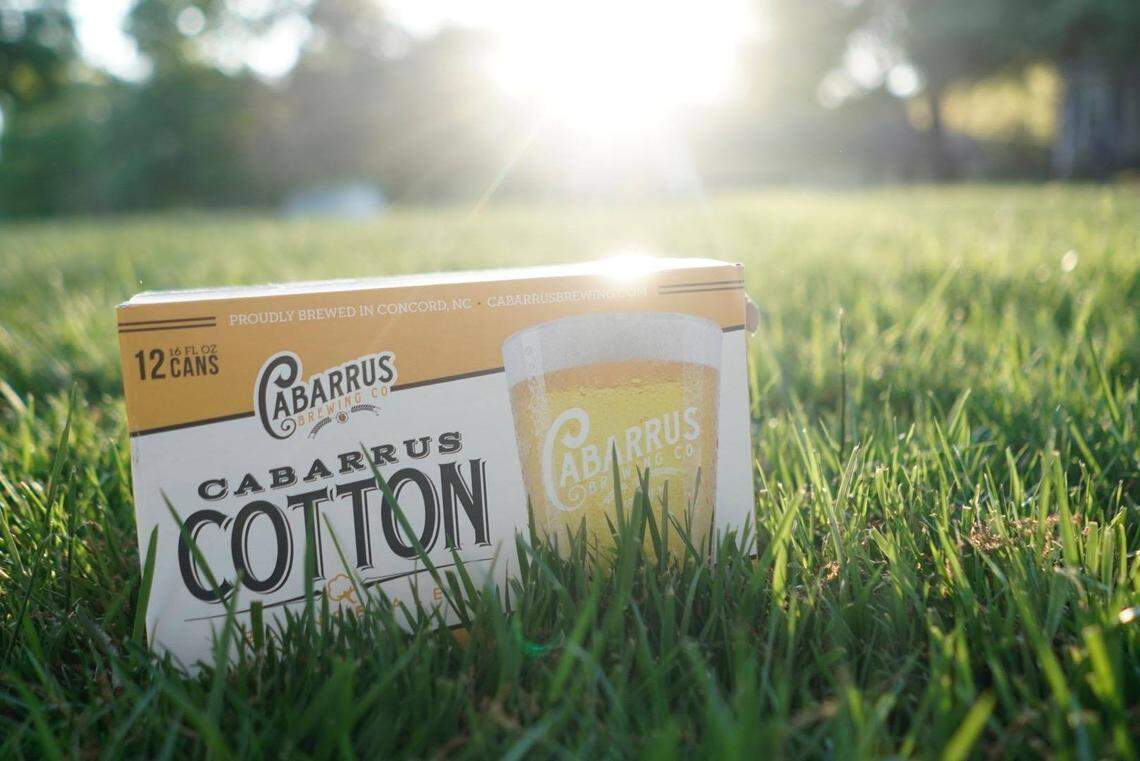 Concord’s Cabarrus Brewing Co. is offering its Cotton Blonde Ale in 12-packs.