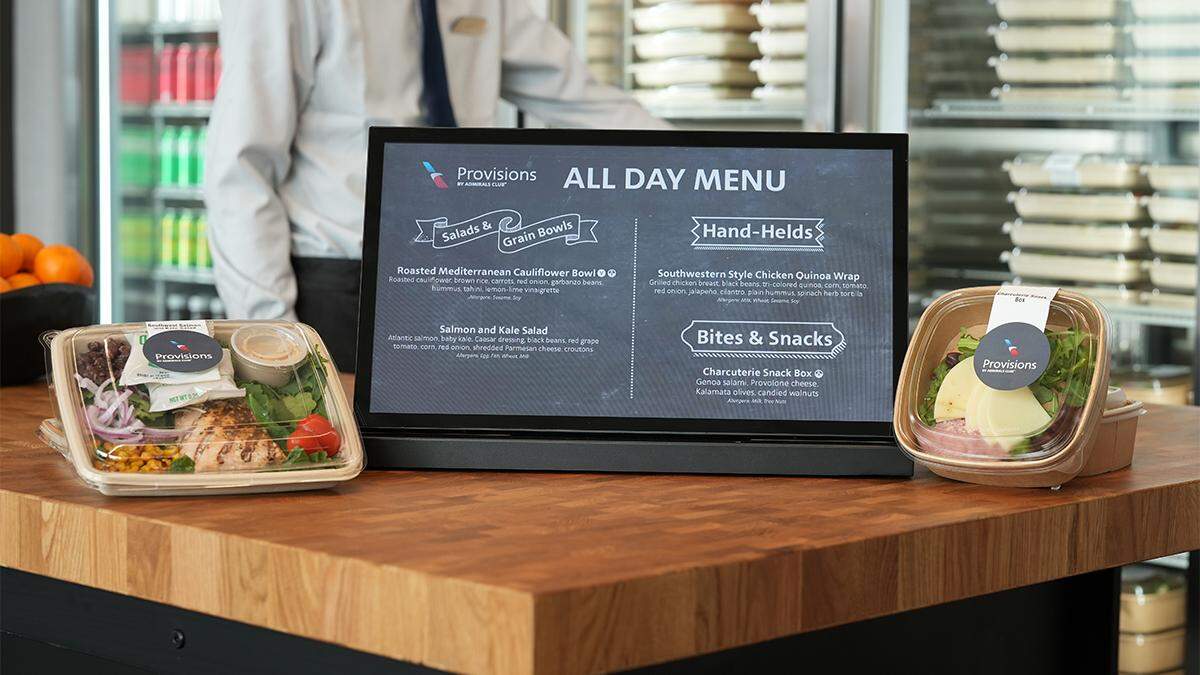 American Airlines opens its first Provisions by Admirals Club lounge at Charlotte Douglas International Airport, a new grab-and-go concept designed to improve the customer experience.