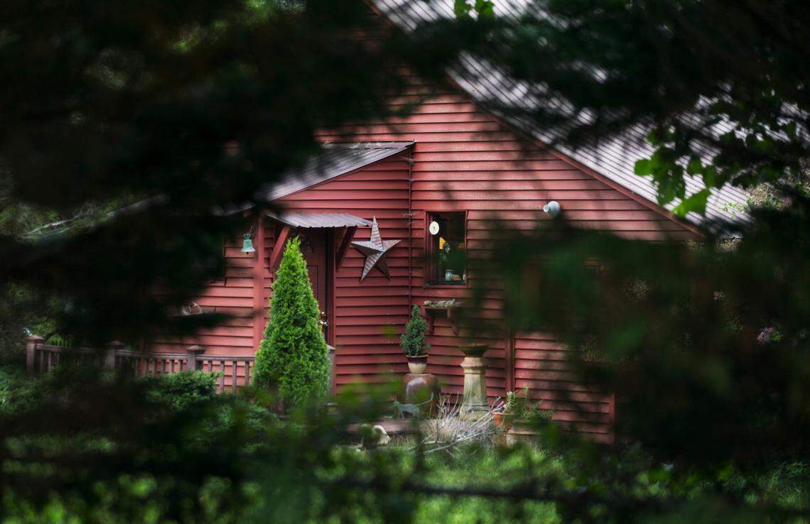 Richard Gain and Richard Kuch owned this house in East Bend, N.C.
