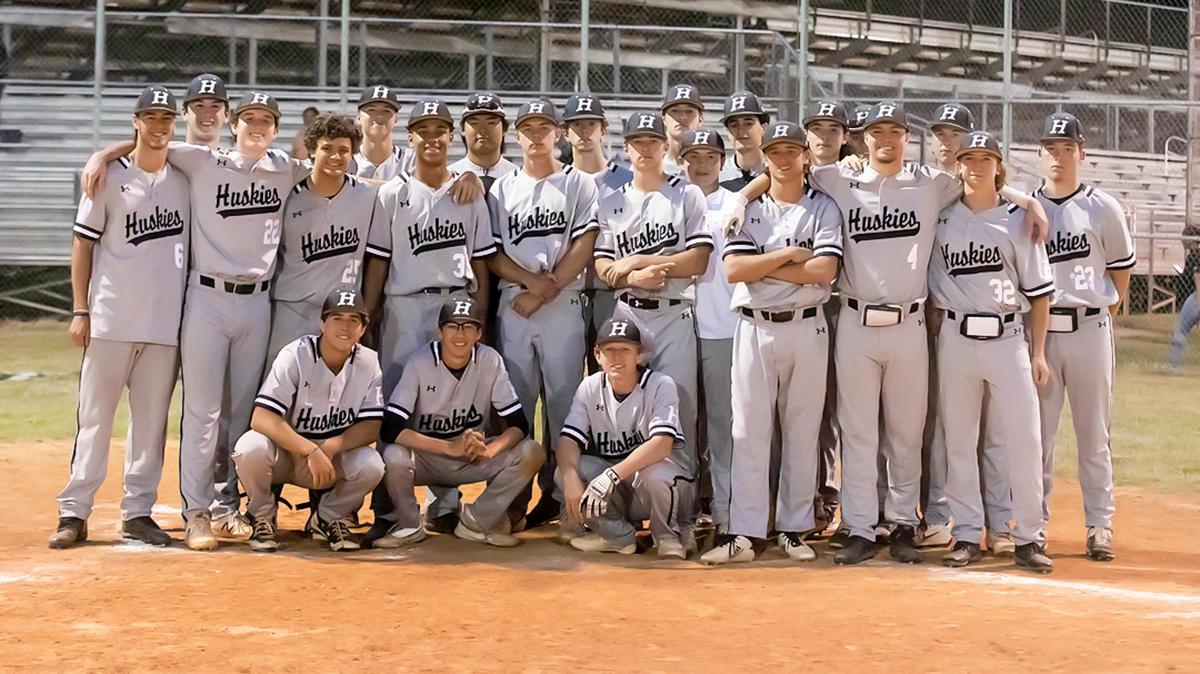 The Hough Huskies won a share of the I-Meck conference regular season title Thursday by defeating Vance