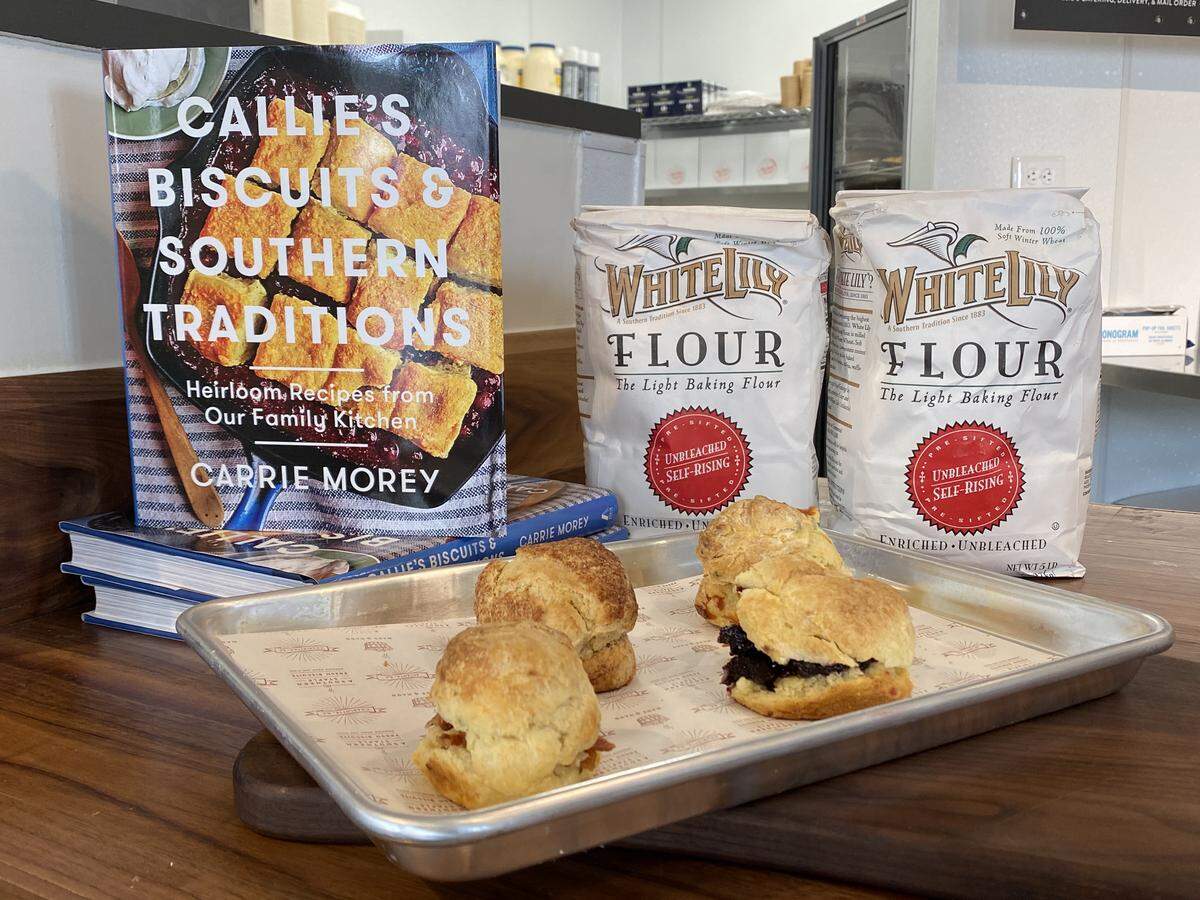 Carrie Morey helped her mom, Callie White, with the family catering business as a kid.