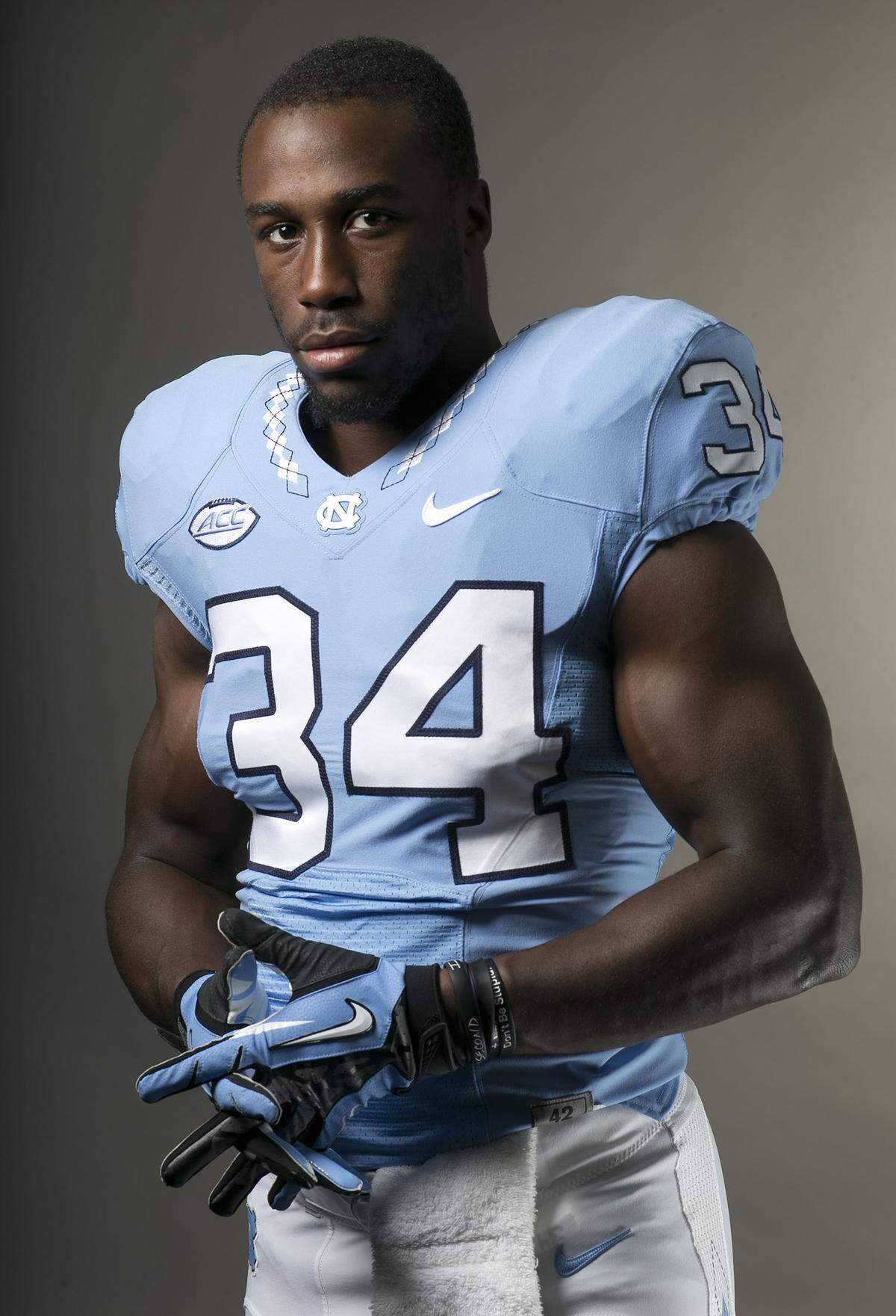 Elijah Hood rushed for 29 touchdowns in three seasons at North Carolina, then skipped his senior season to jump to the NFL.