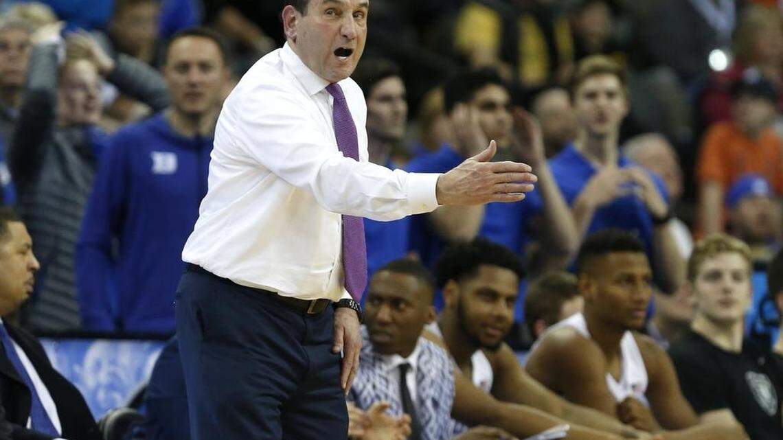 Most of North Carolina’s top nonprofit earners work for hospitals or hospital chains. But Duke basketball coach Michael Krzyzewski topped the list, with total compensation approaching $6 million in 2016.