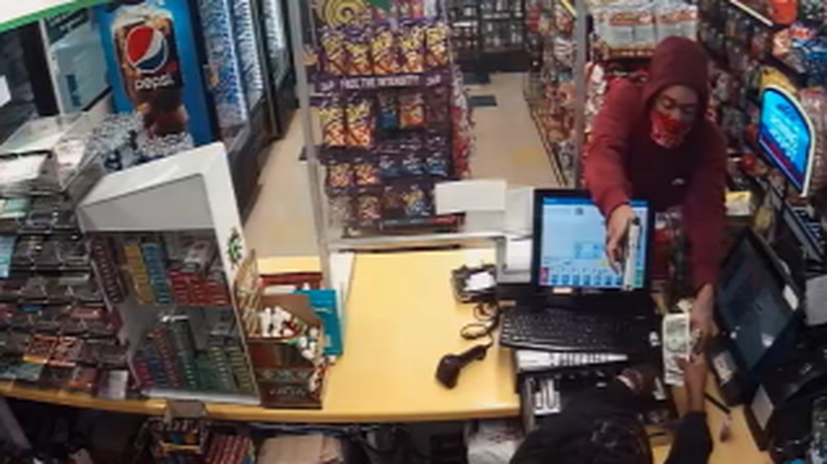 Hasahn Riyardt Flowe posted photos online of himself wearing the same red bandanna and pistol he used to rob two north Charlotte convenience stores in 2023.