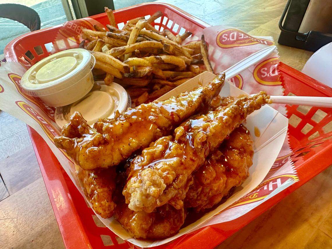 Hubee D’s chicken tenders.