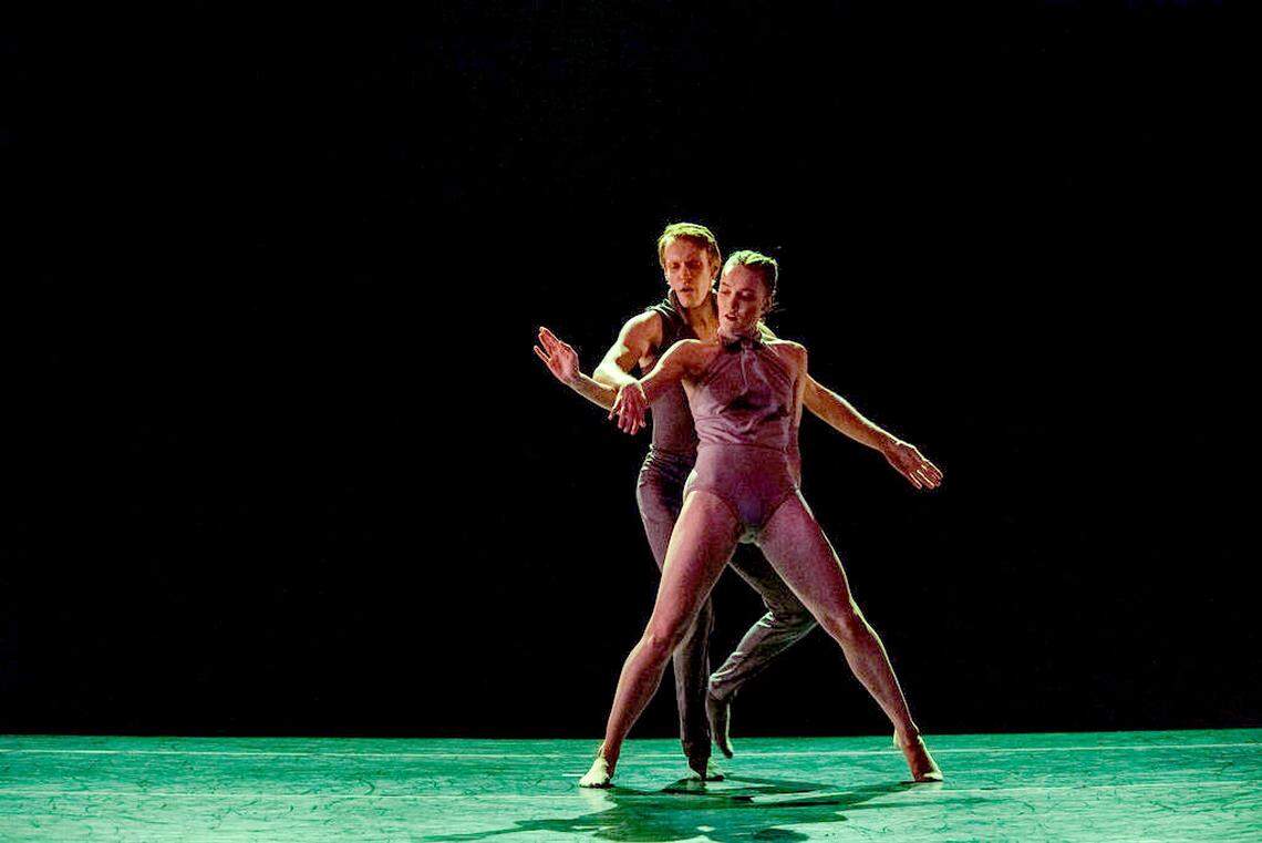 Charlotte Ballet dancers performing “HdrM” choreographed by Jennifer Archibald. The ballet begins its fall season next month with “Beyond the Surface,” with works by Archibald, Omar Román De Jesús and Mthuthuzeli November.