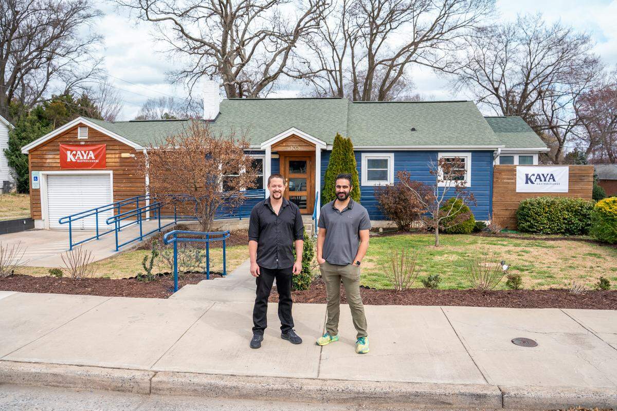 Taylor Daniel and Gabriel Sawhney of Kaya Gastrolounge.