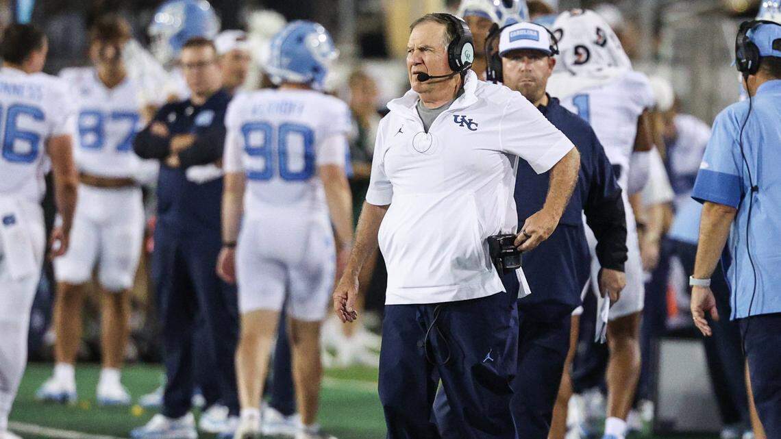 Still some issues, but UNC’s Belichick earns first college win at Charlotte
