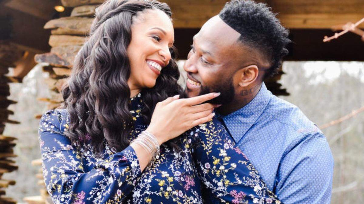 Krystal Wesson and Christopher Peoples