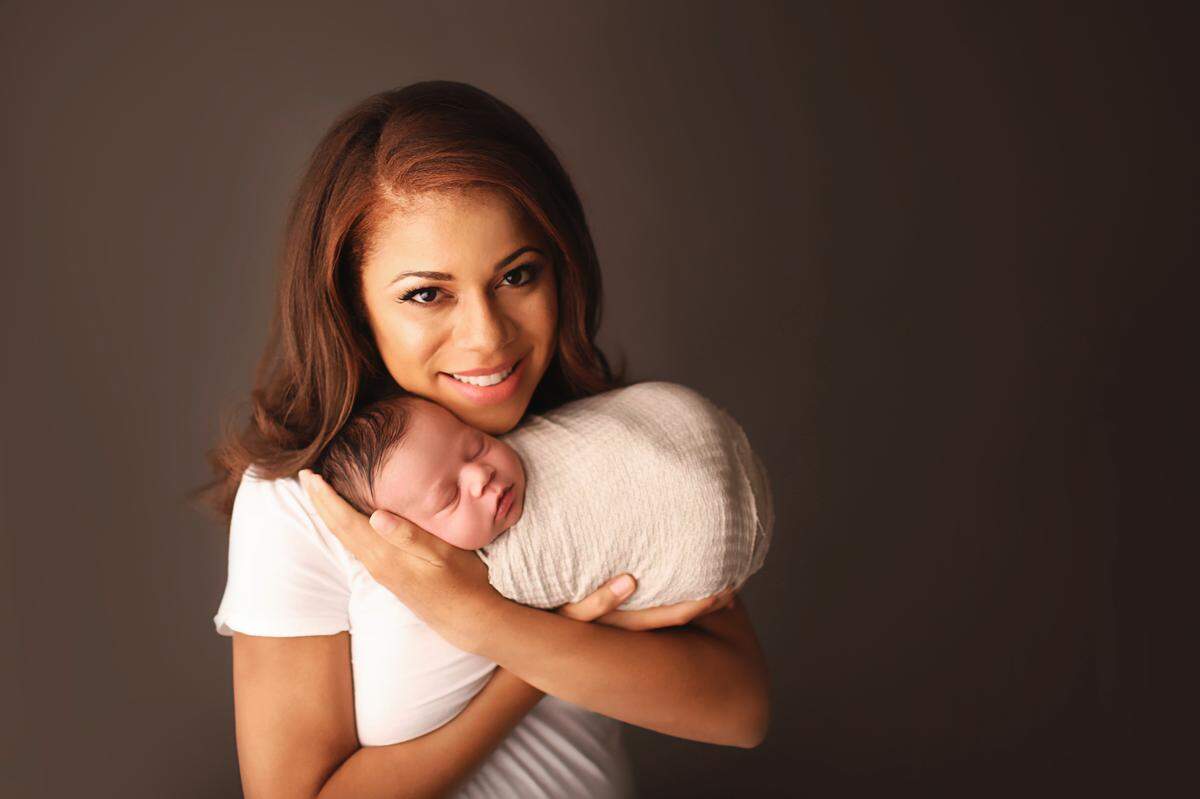 Former Mrs. NC Nichelle Sublett, an advocate on infertility issues, gave birth to her a son, Hudson, in September.