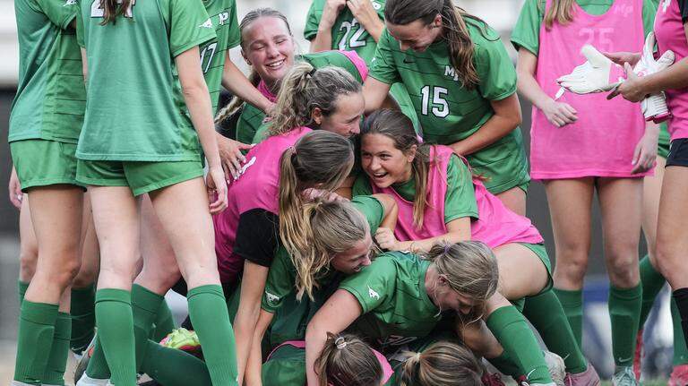 PHOTOS: Myers Park dominates Northwest Guilford in girls’ soccer playoff