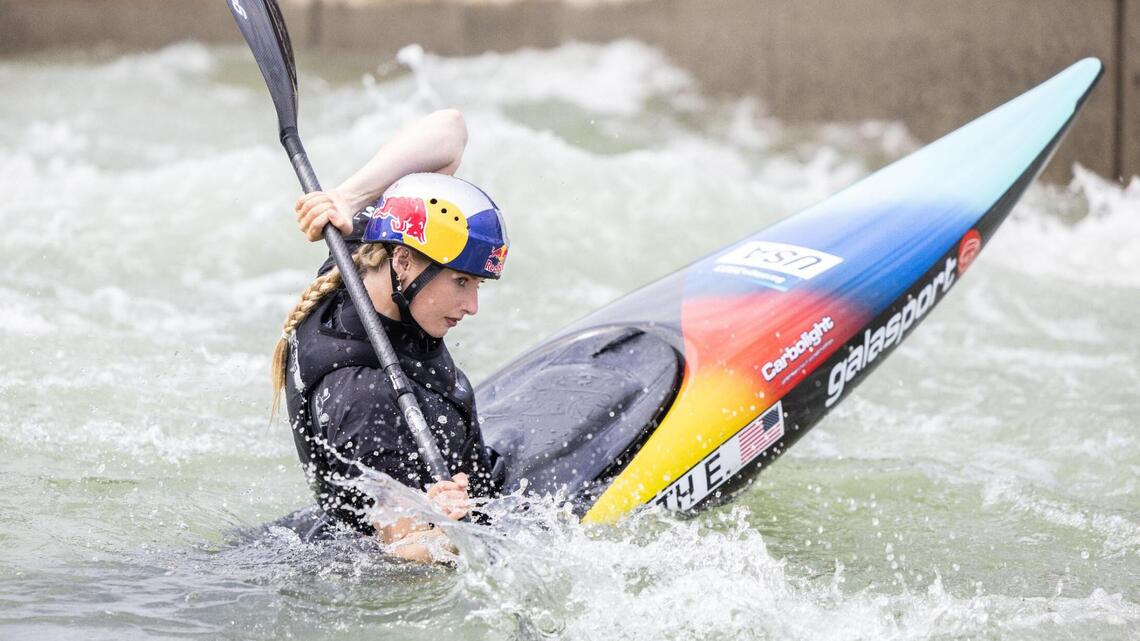 This NC canoe slalom star doesn’t want to jinx Olympic hopes. But IF she goes to Paris...