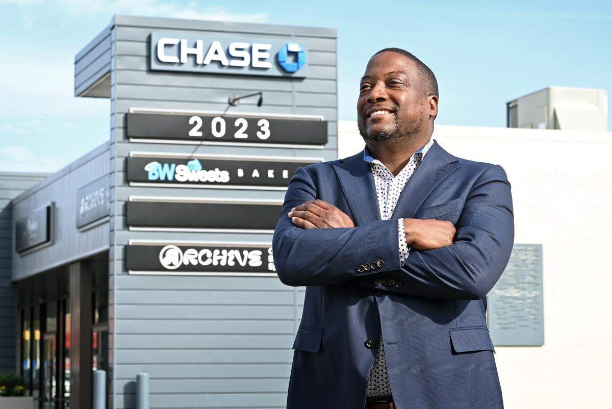 After he worked to redevelop a property along Beatties Ford Road, Chris Dennis saw a number of new businesses move in, including some that were minority-owned.