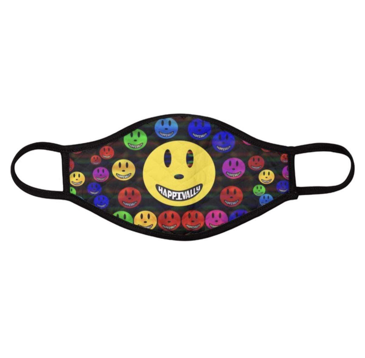 Happivally’s face masks are quilted creations.