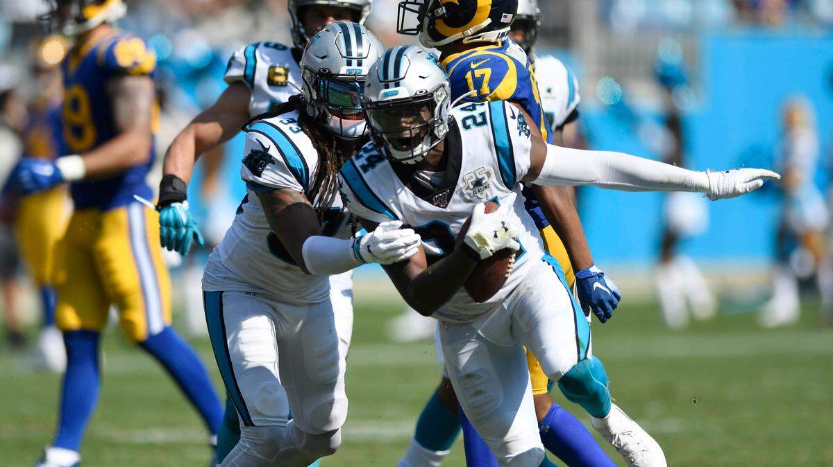 Panthers corner James Bradberry got the pick-me-up he needed vs. the L.A. Rams