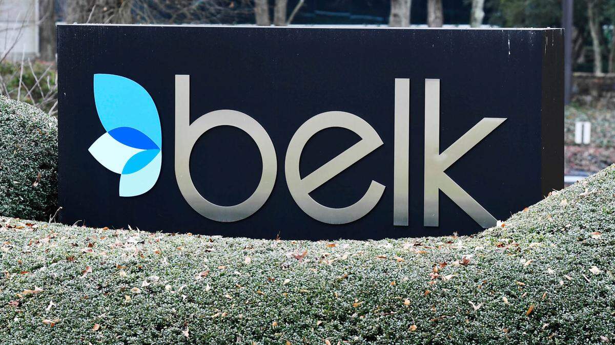 Belk Corporate Headquarters on W. Tyvola Road in Charlotte, NC on Friday, February 5, 2021.
