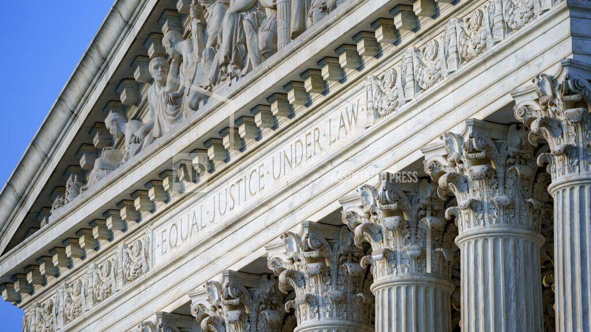 FILE - In this June 30, 2021, file photo the Supreme Court is seen in Washington.