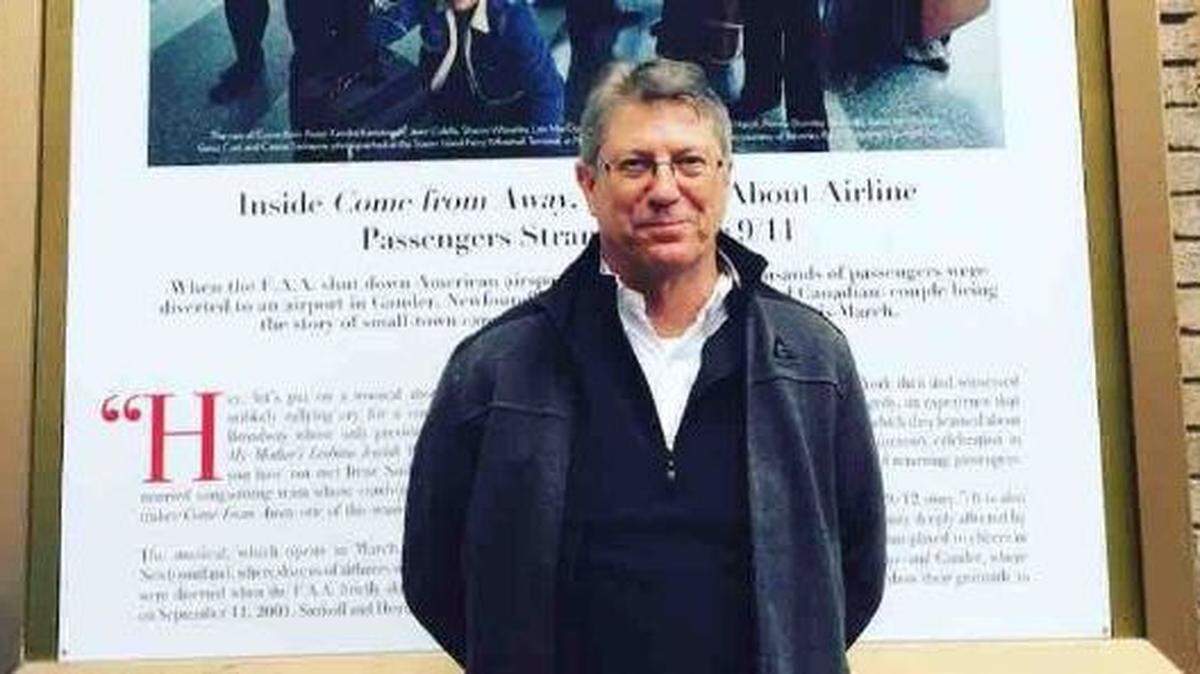 Midway across the Atlantic, this pilot was the last to land in North America on 9/11