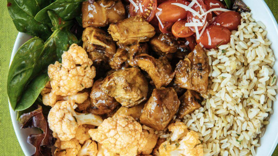 A Mahana bowl starts at $9.29 plus tax, but the final price depends on bowl size and add-on choices.