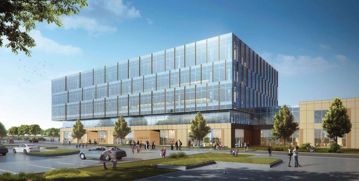 A rendering of the Waters Edge at University Place, a development which will include retail, office, apartments and more. City Council approved the plans Monday.