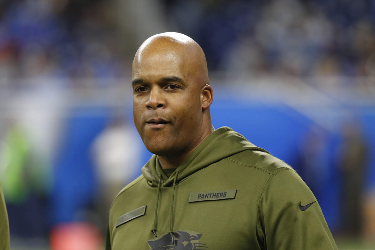 Carolina Panthers defensive coordinator Eric Washington holds his title, but his role has been reshaped following a staff shakeup on Monday that including the firing of two defensive assistants.