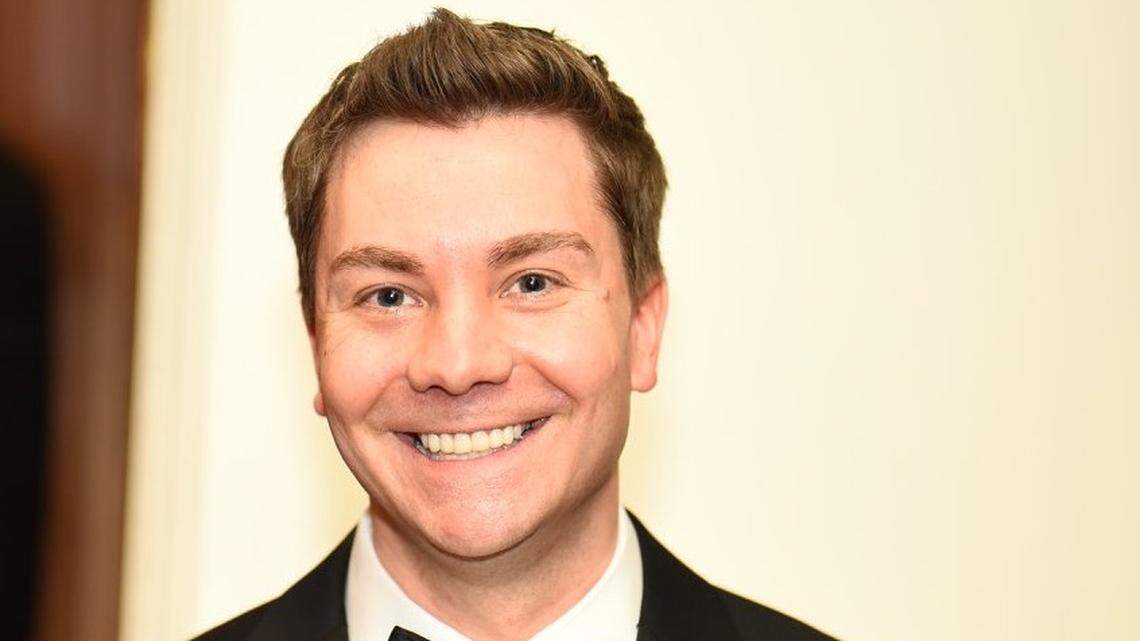 Derek James, photographed while emceeing The Father of the Year Awards in 2019 at The Westin Charlotte, has been in the city since he landed a part-time radio gig at WLNK-FM in 2000.