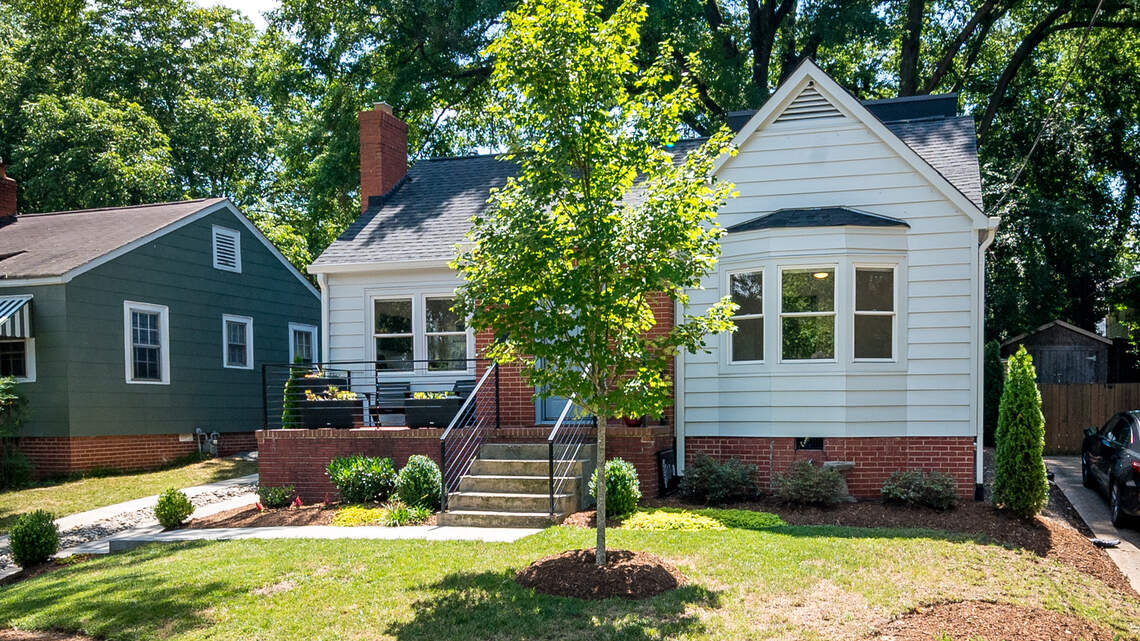 Don’t let the front of this NC home fool you. It’s ‘a wow house’ and up for sale.
