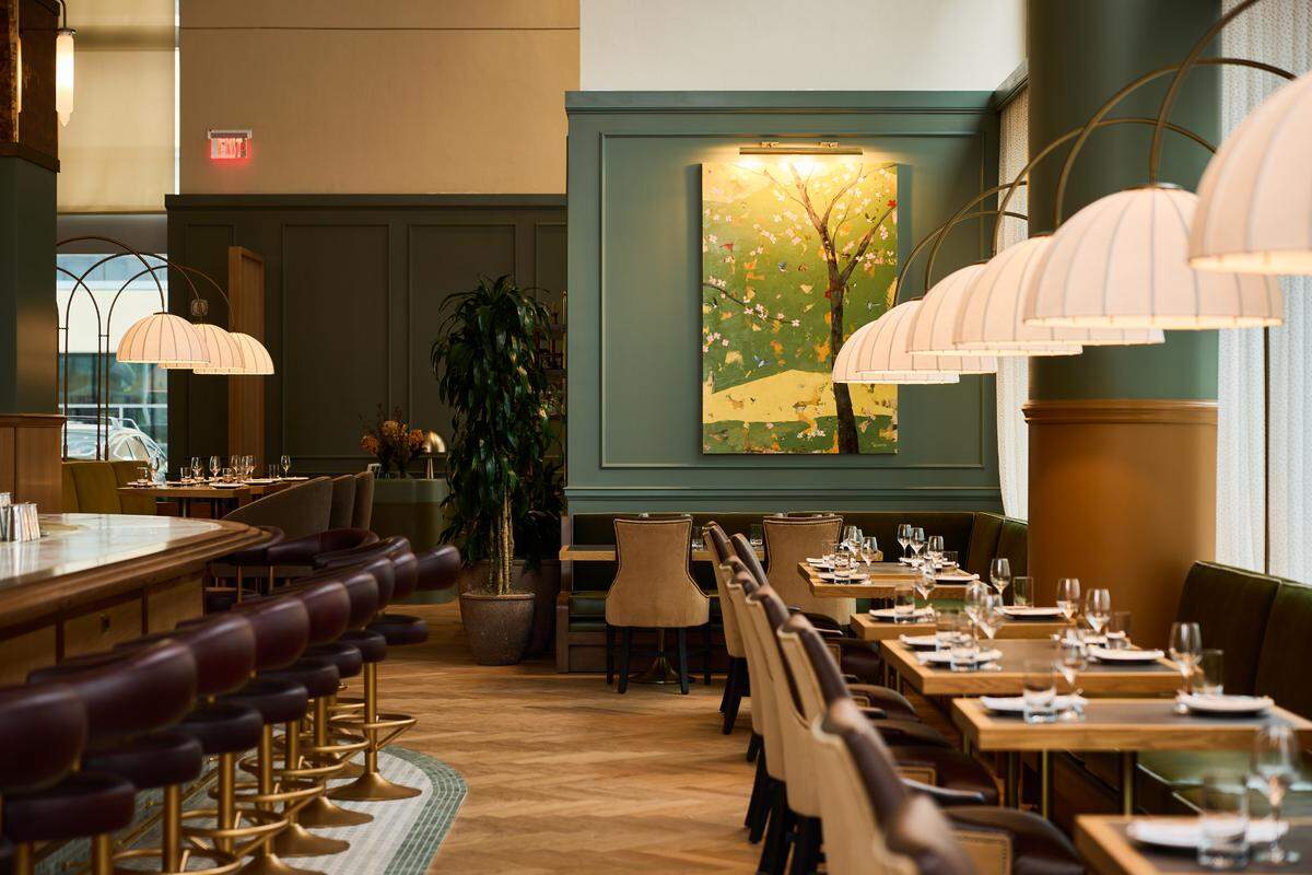 The dining room at Dogwood Southern Table and Bar.