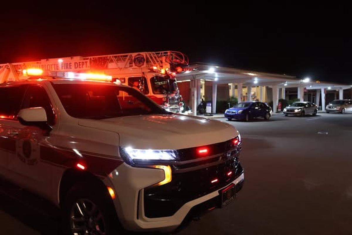 Firefighters and paramedics “evaluated multiple passengers on scene due to smoke exposure inside the cabin,” according to the fire department. 
