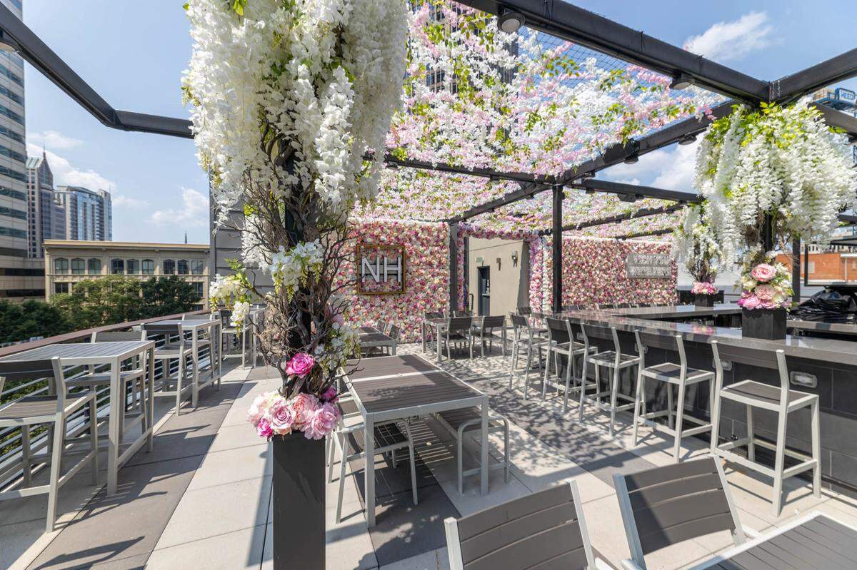 Novelty House Rooftop is designed for showers and other events — and nightlife.