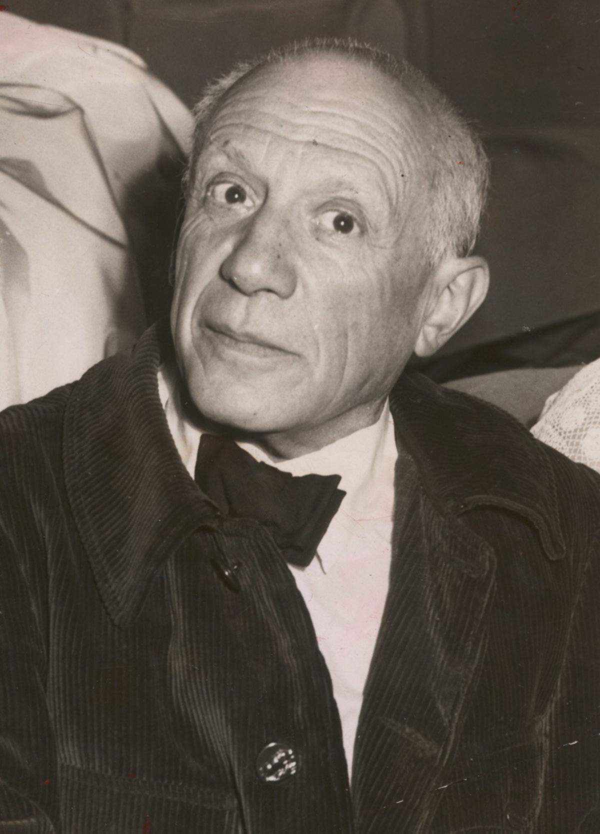 Pablo Picasso appeared in this 1953 file photo at the Cannes Film Festival.
