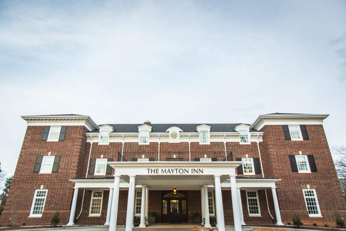 The Mayton Inn is a four-star boutique hotel&nbsp;in downtown Cary.