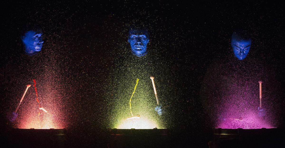 The Blue Man Group returns to Charlotte in April.