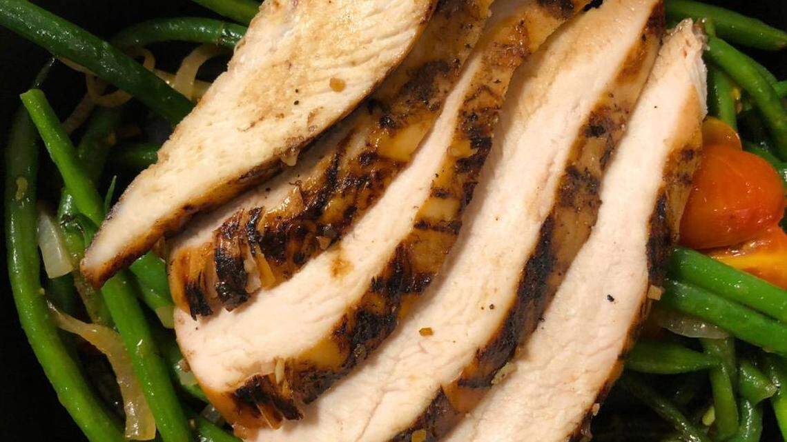 A La Minute’s turkey and vegetables.