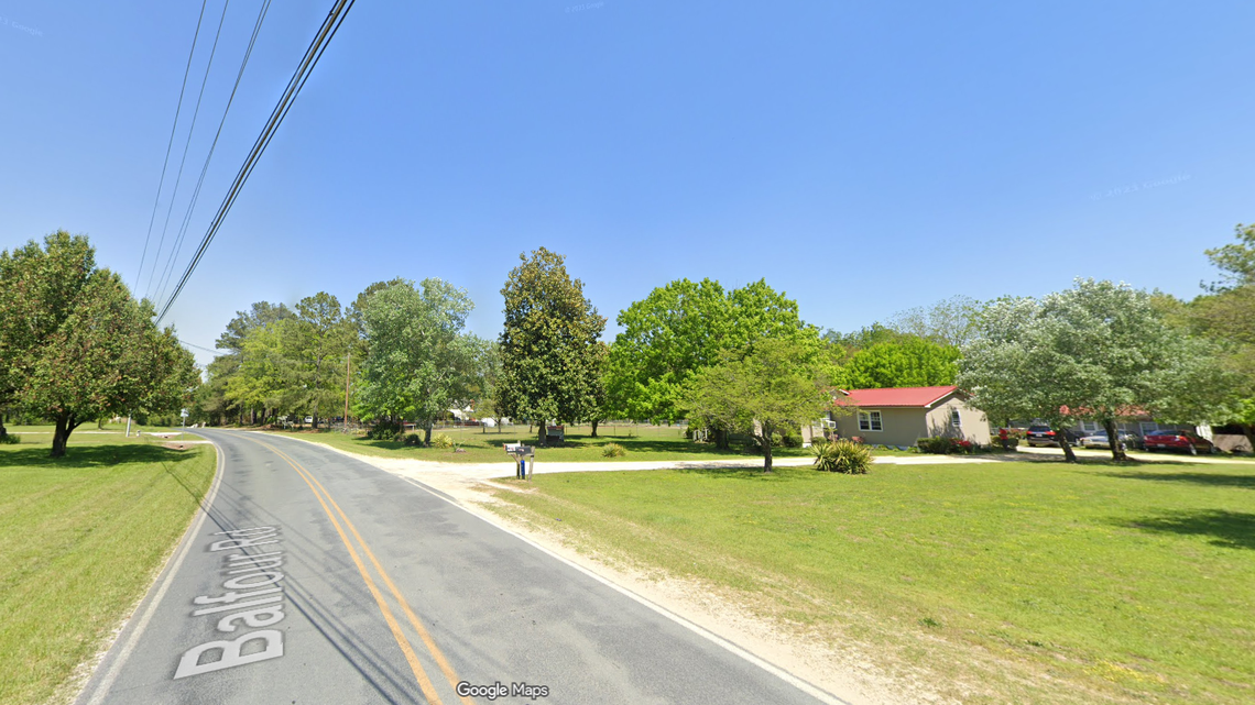 The attempted theft happened in the 1800 block of Balfour Road in Red Springs, North Carolina, the Hoke County Sheriff’s Office says.