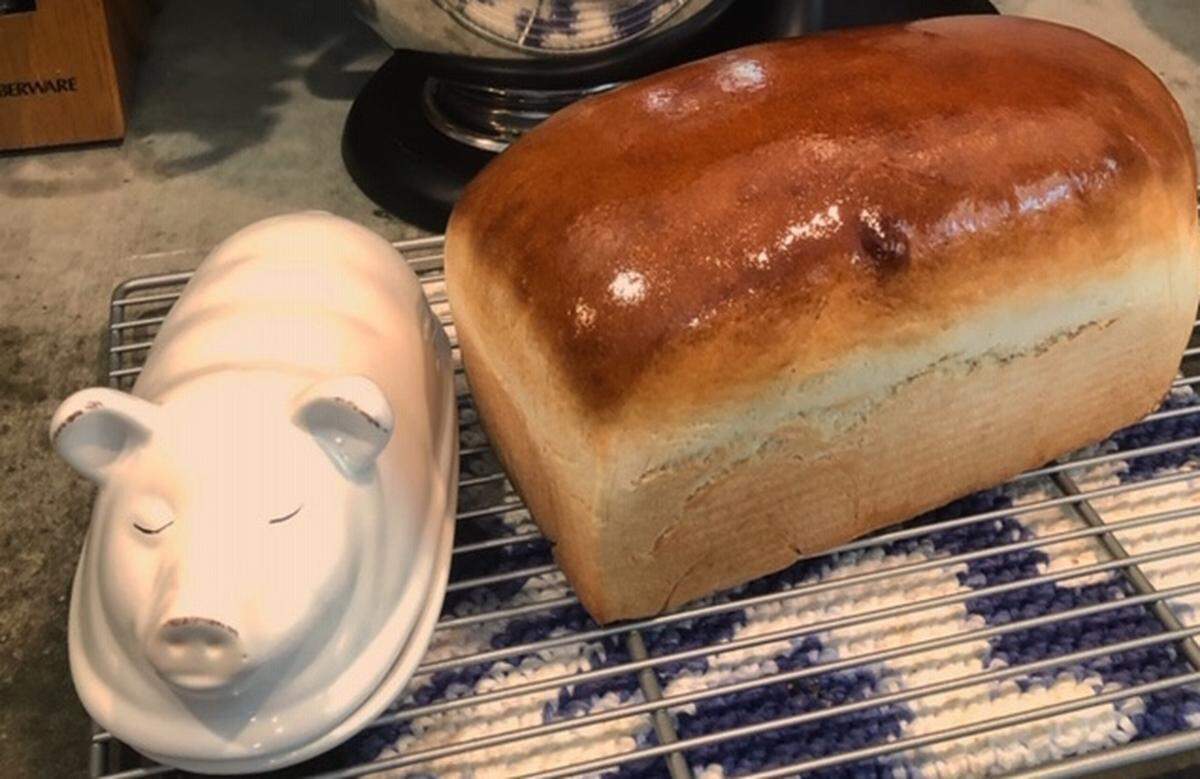 Like many others in quarantine, Jordan Teeters turned to baking comfort food like delicious homemade bread.