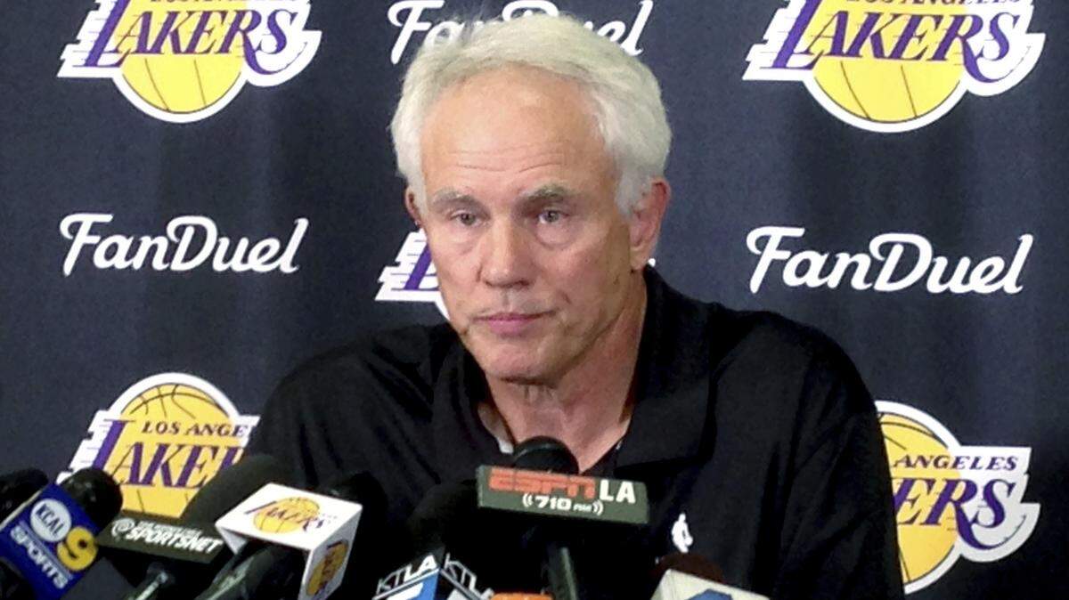 New Charlotte Hornets general manager Mitch Kupchak, out of the NBA for more than a year after the Los Angeles Lakers fired him, might have to catch up on draft prospects, with the Hornets likely picking 11th overall in June.