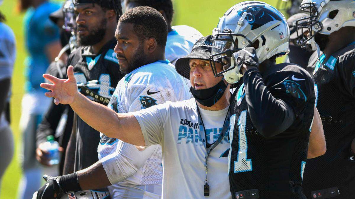 Carolina Panthers, defensive coordinator Phil Snow also split after Matt Rhule fired