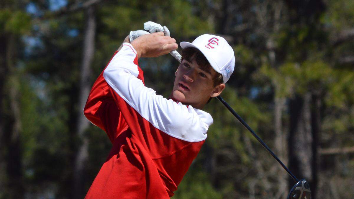 Charlotte Catholic golfer Jack Heath