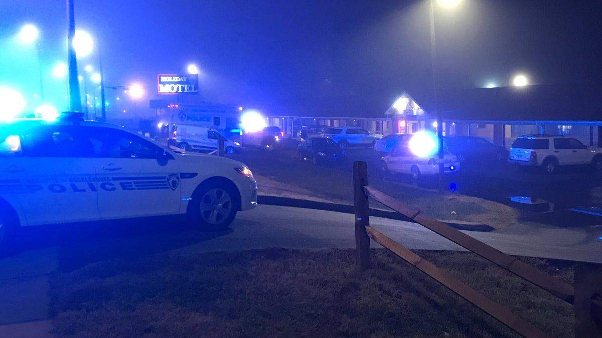 One person was shot and killed at the Holiday Motel in Charlotte Sunday, police said.