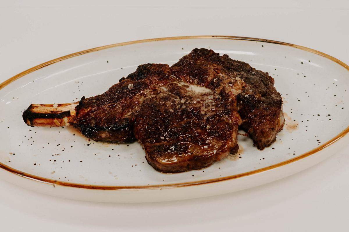 Steak at 16 Prime in Denver.