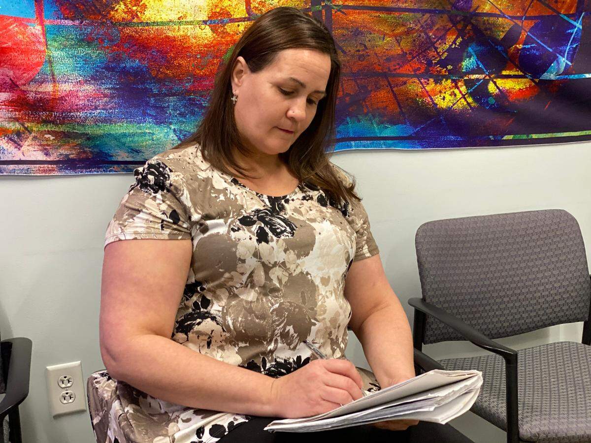 Sabrina Jones, who attends “Cathy Create” classes at Dove’s Nest said, “I think it gives me a different perspective on how to do things.”
