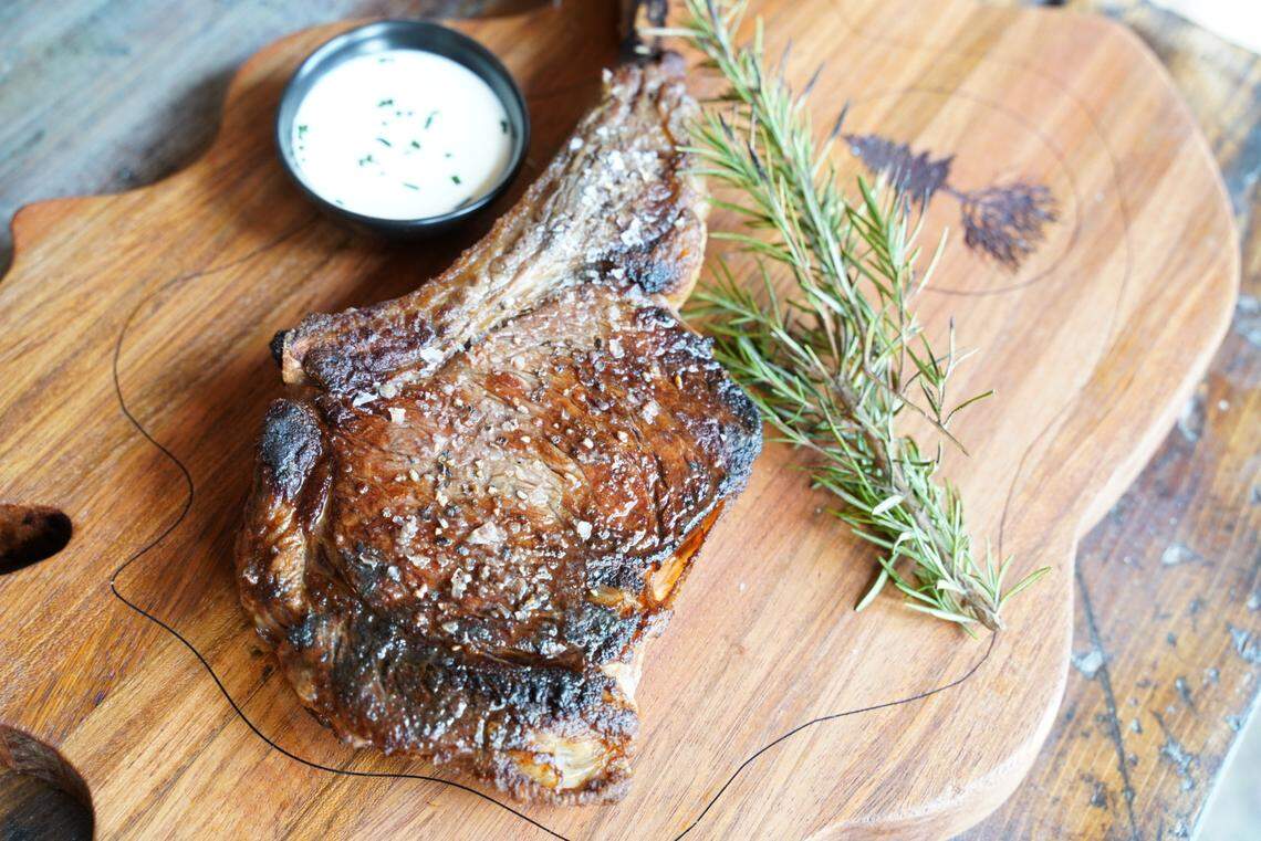 Tomahawk Chop at VANA in South End.