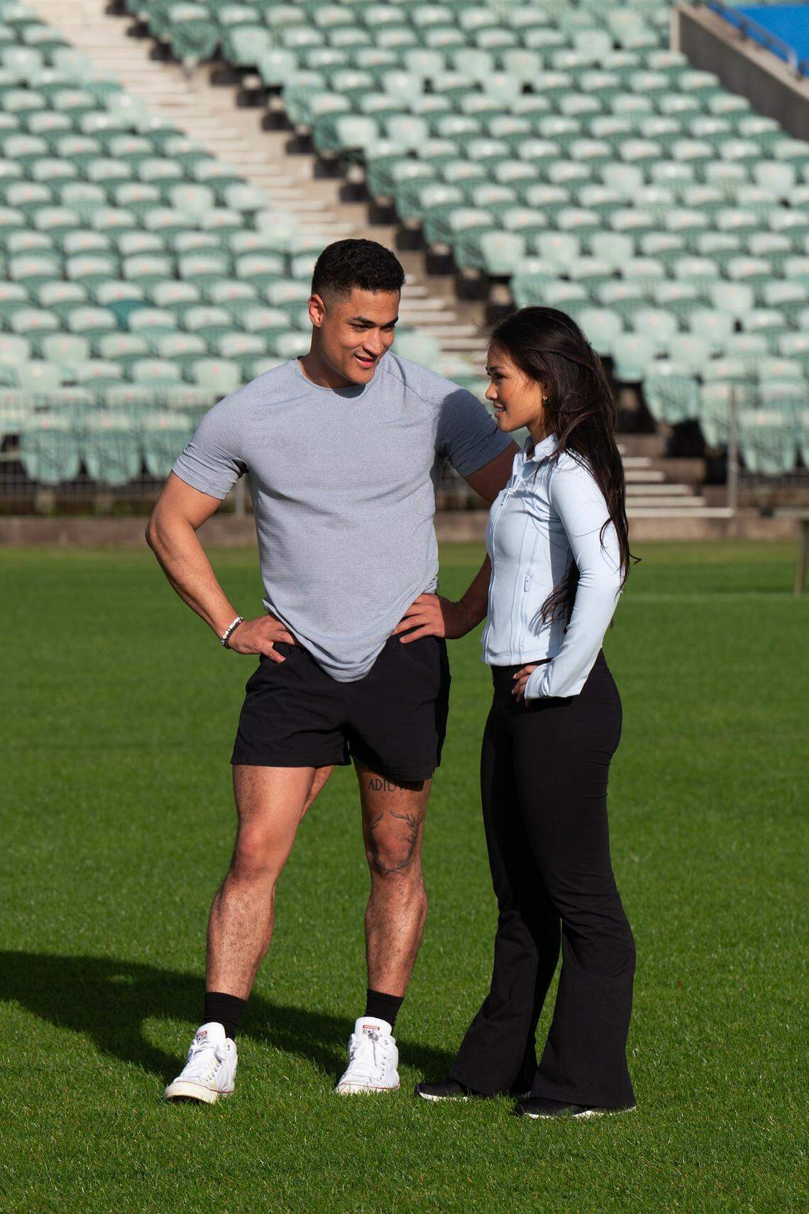 Marcus Shoberg and Jenn Tran in the July 29 episode of “The Bachelorette” on ABC.