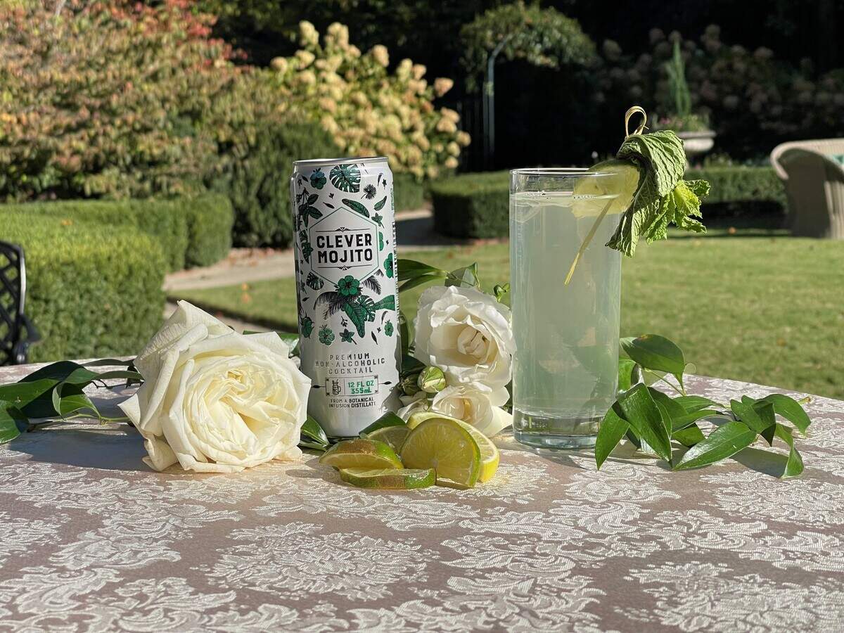 The Duke Mansion’s Dry Bar offers a non-alcoholic mojito in its lineup of beverages.